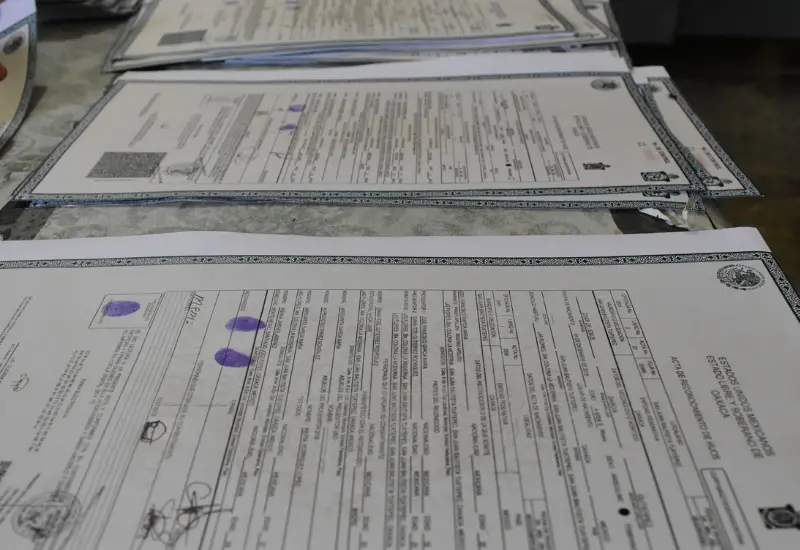 Acta de reconocimiento de hijos