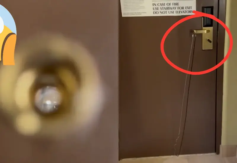 Intentan ingresar a su habitación