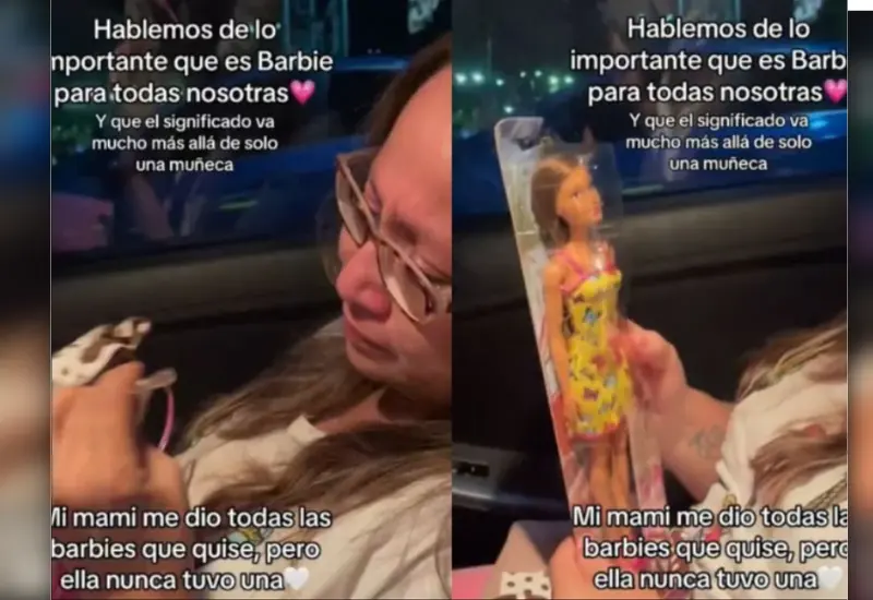 mujer_recibe_barbie_regalo