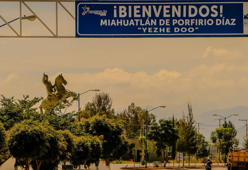Entrada a Miahuatlán