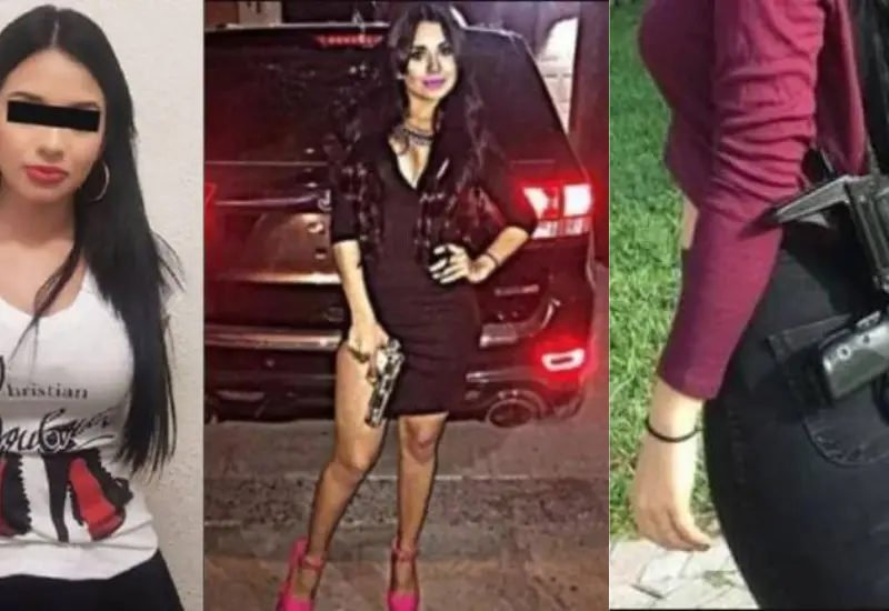 Zahyra, miembro del grupo conocido como "La línea"