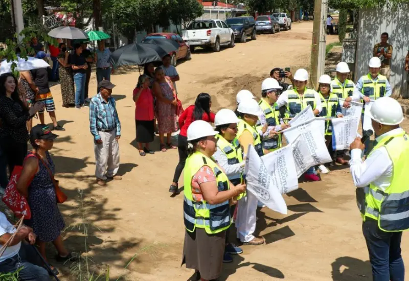 Dr. Chente anunció el inicio de las obras de rehabilitación de pavimento en el camino que conecta a este municipio con San Agustín de las Juntas