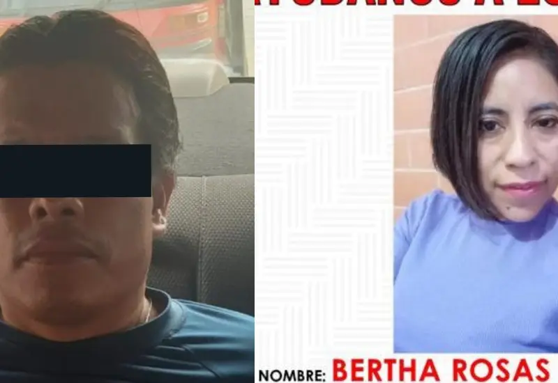 Rostros de la víctima y el victimario