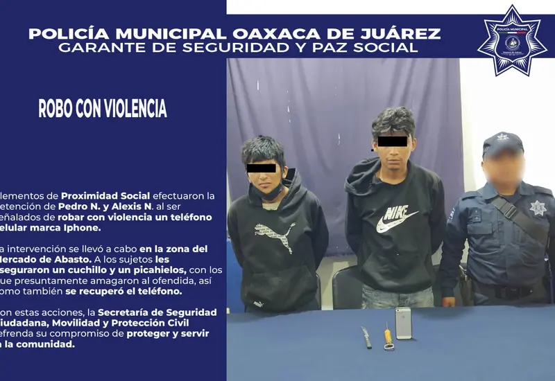 Presuntos responsables