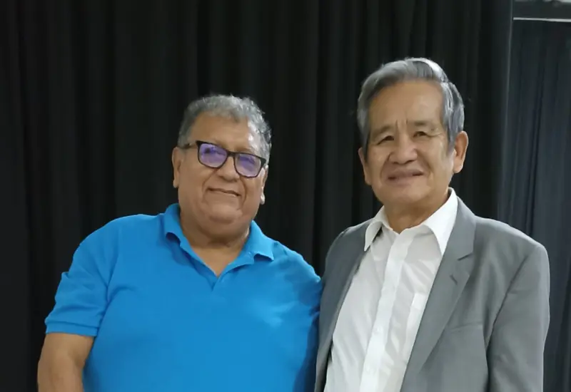 Frayman Rosado y Koichi Choda Watanabe.