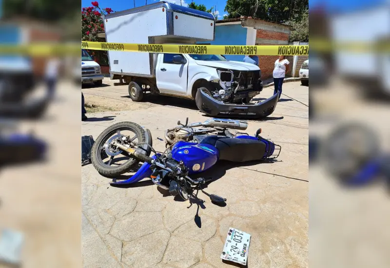 choque_motocicleta_camioneta_san_bartolo