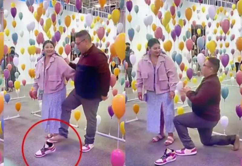 se_quita_tenis_para_pedir_matrimonio