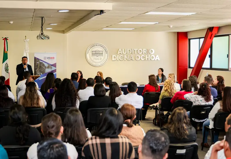 Bernardo Rodríguez Alamilla dijo que la FGEO también incorporará un proceso de formación virtual y asincrónico en la plataforma Moodle del modelo de investigación y litigación