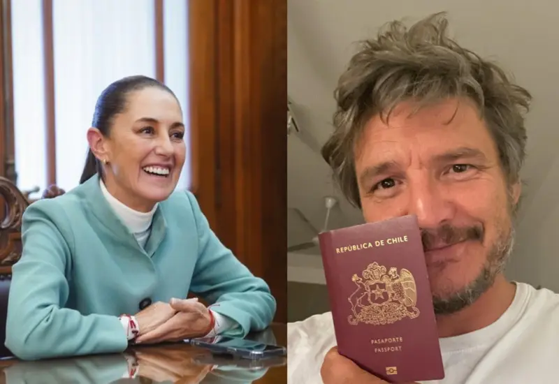 Pedro Pascal sorprende a sus fans al compartir video de Claudia Sheinbaum