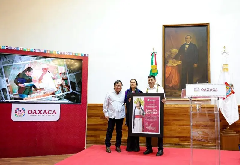 Lila Downs dijo que todo lo que ella expresa “viene de este origen sagrado, alegre y orgulloso que significa ser de Oaxaca”.