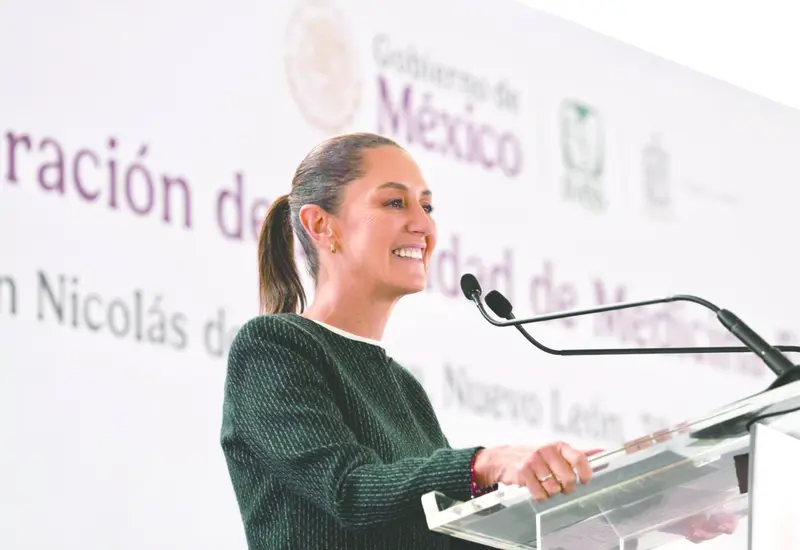 Claudia Sheinbaum, detalló que el 80% del salario de los trabajadores mexicanos se consume en territorio estadounidense.