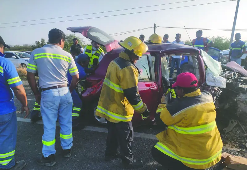 Tres unidades de motor estuvieron involucradas en el accidente
