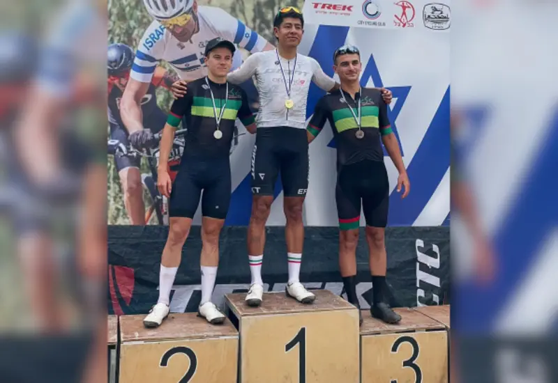 Varios podios internacionales sumó Amando Martínez Galván en el 2024.