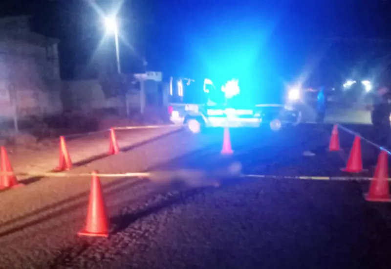Cuerpos de auxilio de la zona confirmaron el deceso del obrero.