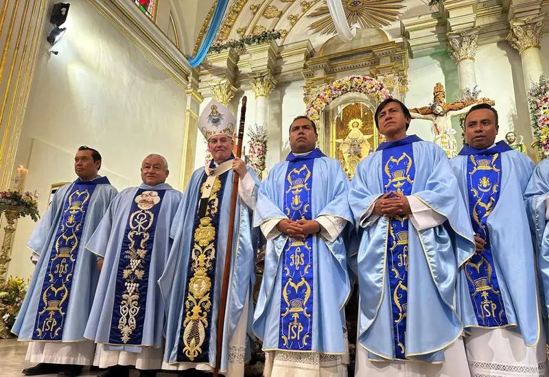 El arzobispo celebró los actos de fe y agradecimiento de los peregrinos a la Virgen de Juquila
