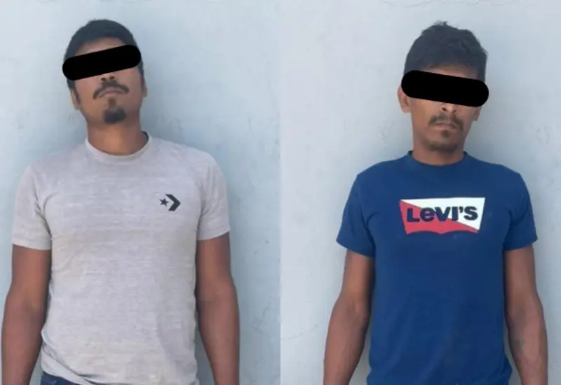Dos personas fueron detenidas con droga en el Periférico de la ciudad capital.