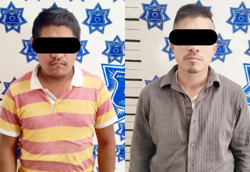 El conductor del taxi y el asaltante fueron detenidos