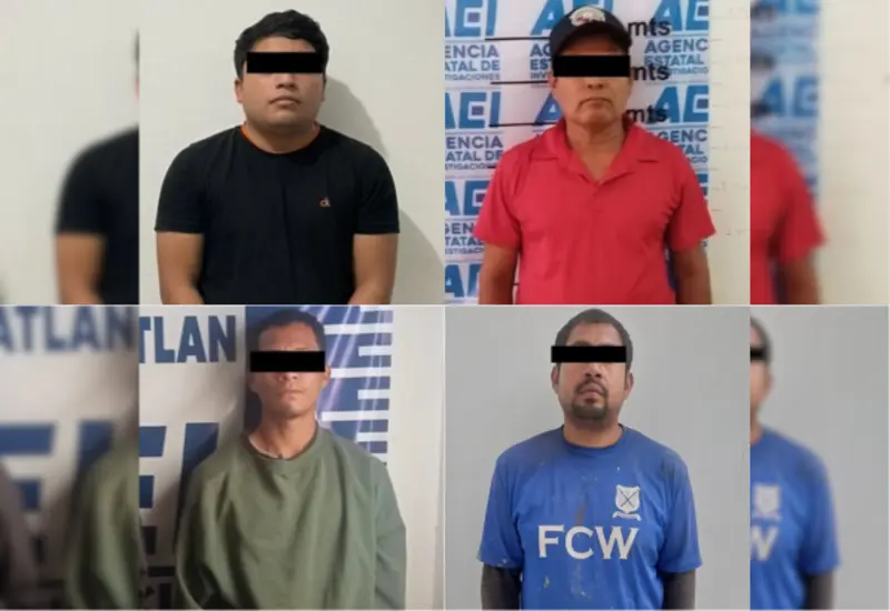 Cuatro personas acusadas de violencia familiar fueron llevadas ante el juez.