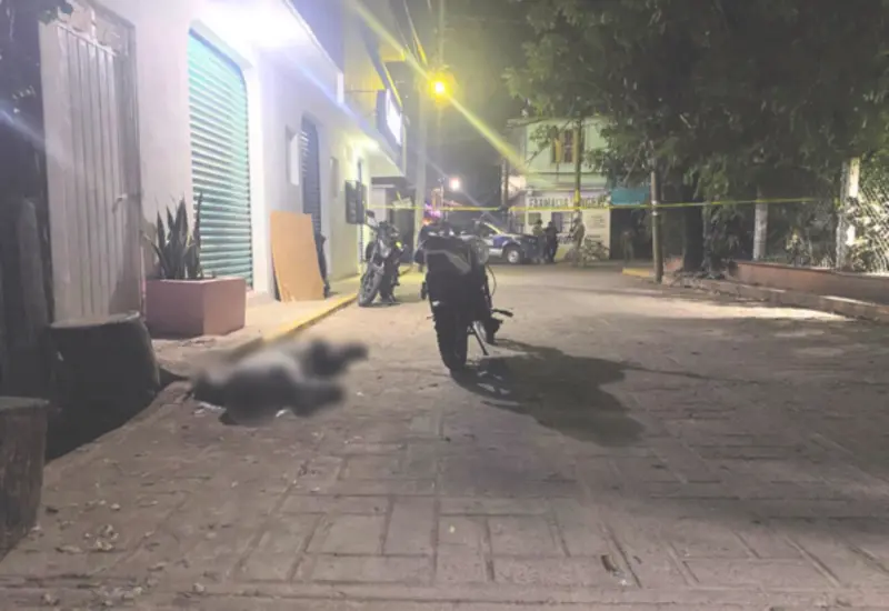 Erick Geovani fue ultimado a balazos frente a su novia en Bajos de Chila.