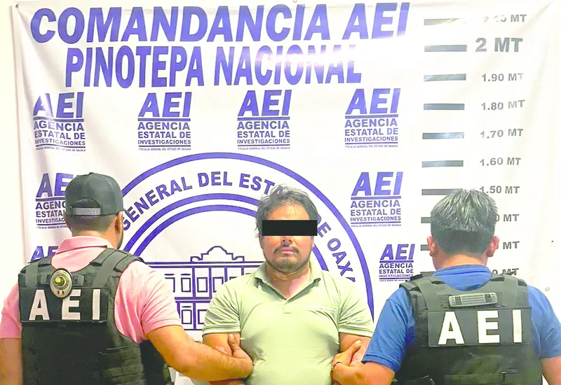En la costa oaxaqueña fue ubicado sujeto que asesinó a una mujer en el estado de Puebla.