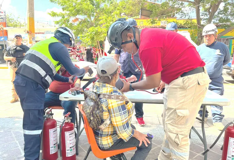 El módulo brinda servicios médicos básicos y asistencia prehospitalaria.