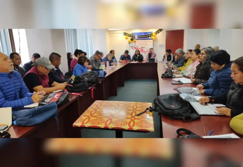  La CNTE puntualizó los temas a tratar con la titular del Ejecutivo Federal y demás funcionarios.