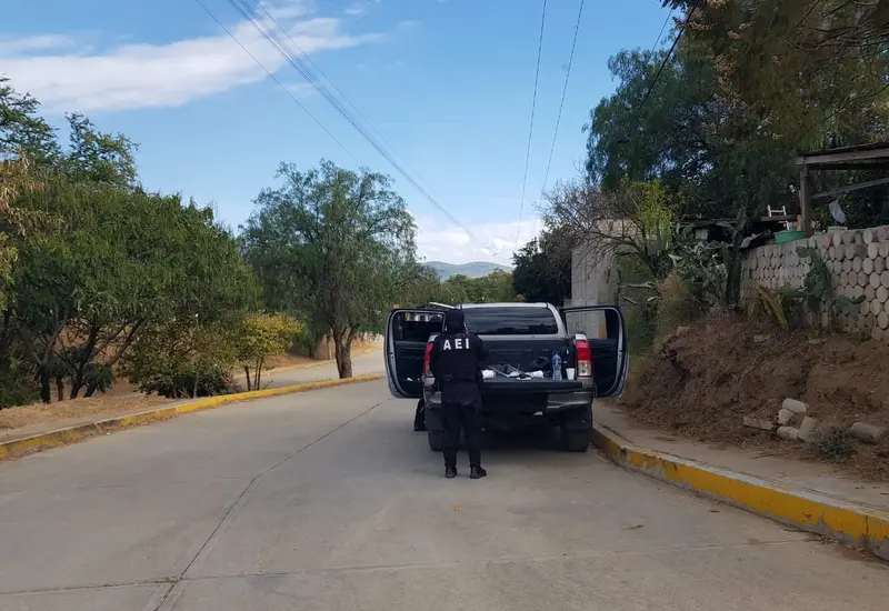 Policías municipales resguardaron la escena.