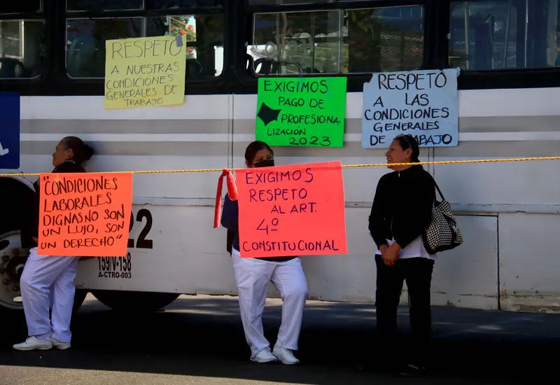 Son 4 mil 680 trabajadores transferidos al IMSS Bienestar los que enfrentan problemas con sus pagos.