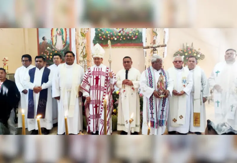 La Diócesis de Huajuapan llama a la paz en esta Navidad.