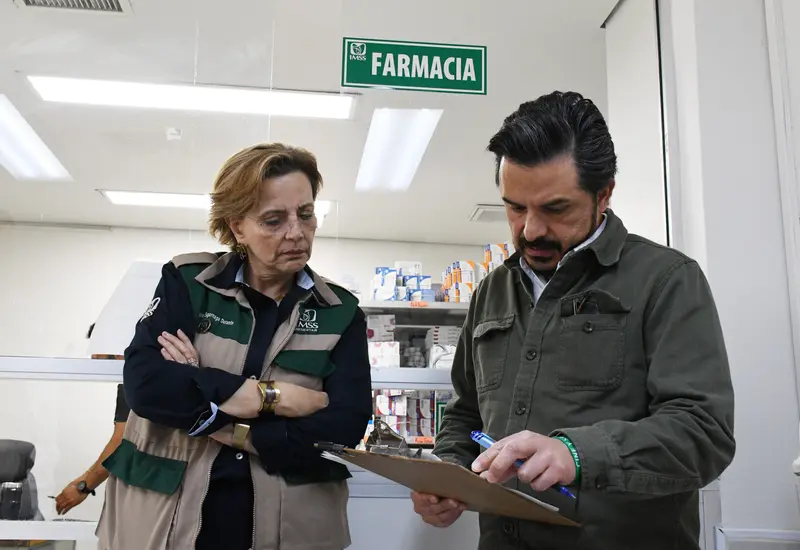 Zoé Robledo informó que se puso a disposición de la ciudadanía la plataforma digital que avisará a las instituciones y laboratorios qué medicamentos hacen falta, para surtirlos de inmediato.
