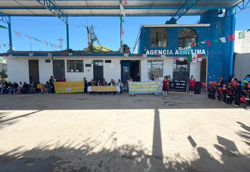 Realizan actividades de conciencia en la agencia Acatlima.