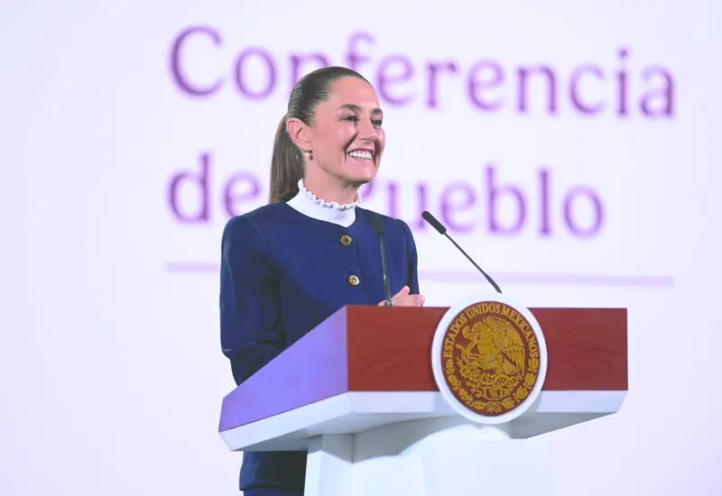 La Presidenta de México destacó que la  Estrategia Nacional ha dado buenos resultados gracias al trabajo coordinado  del Gabinete de Seguridad.