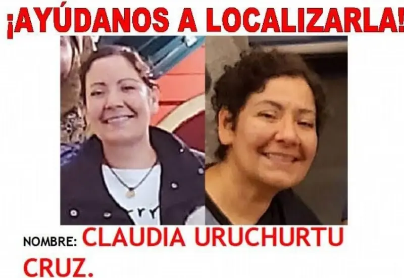 Claudia Uruchurtu Cruz desapareció el 26 de marzo del 2021.