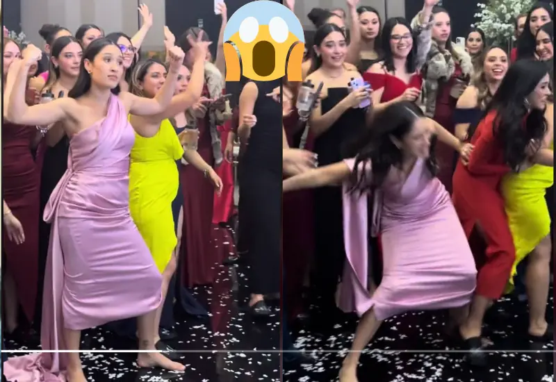 mujer_empuja_otras_ramo_novia