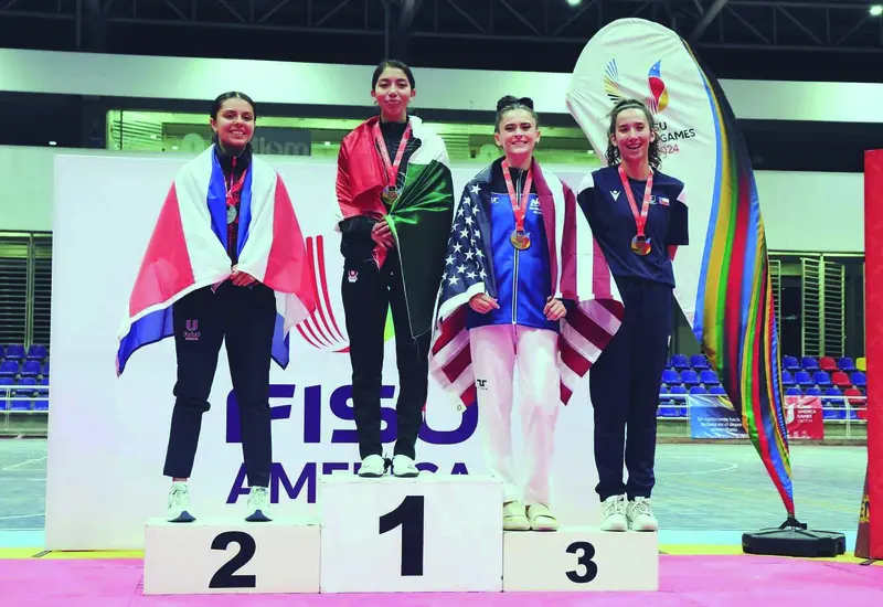 América Comonfort subió a lo más alto de podio en los FISU Games America Cali 2024.