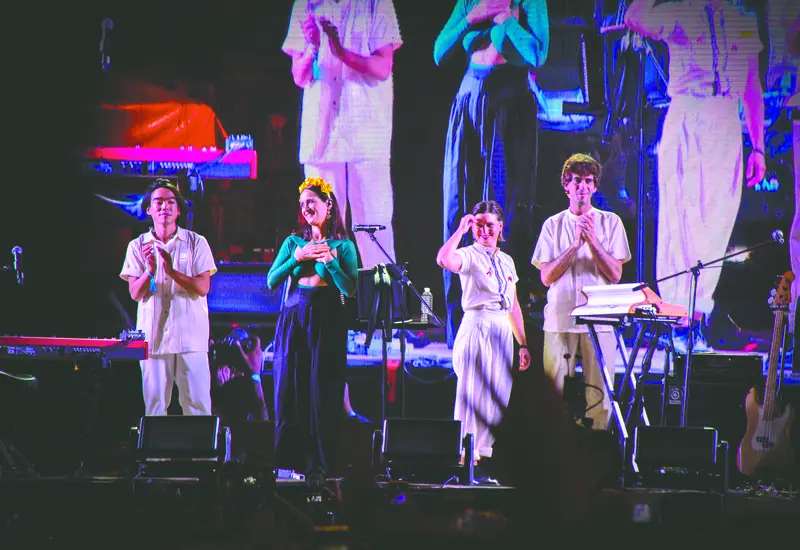 Ante 17 mil personas, Julieta Venegas ofreció un concierto gratuito.