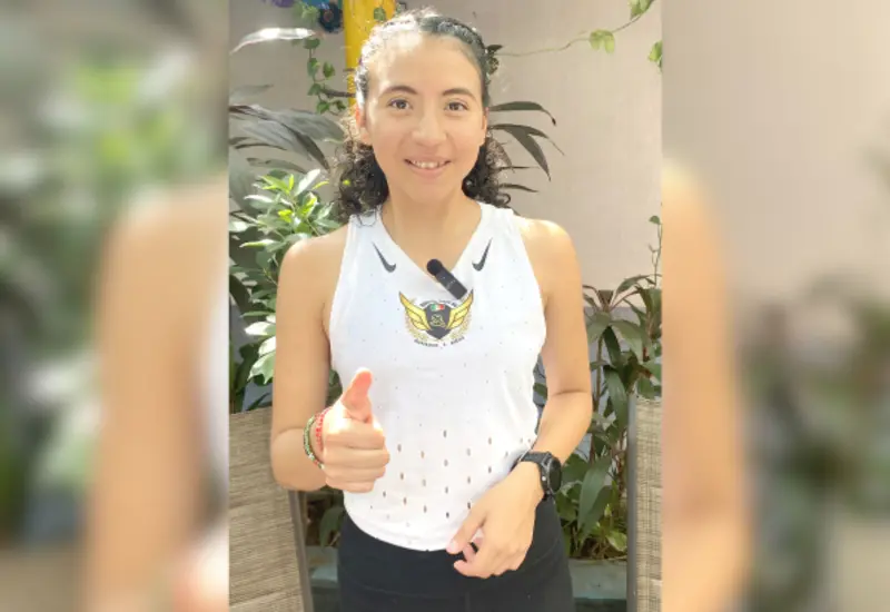 Kenia Aranjo Romero sueña a lo grande en el atletismo.