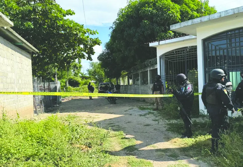 Los atacantes accionaron sus armas contra un perro.