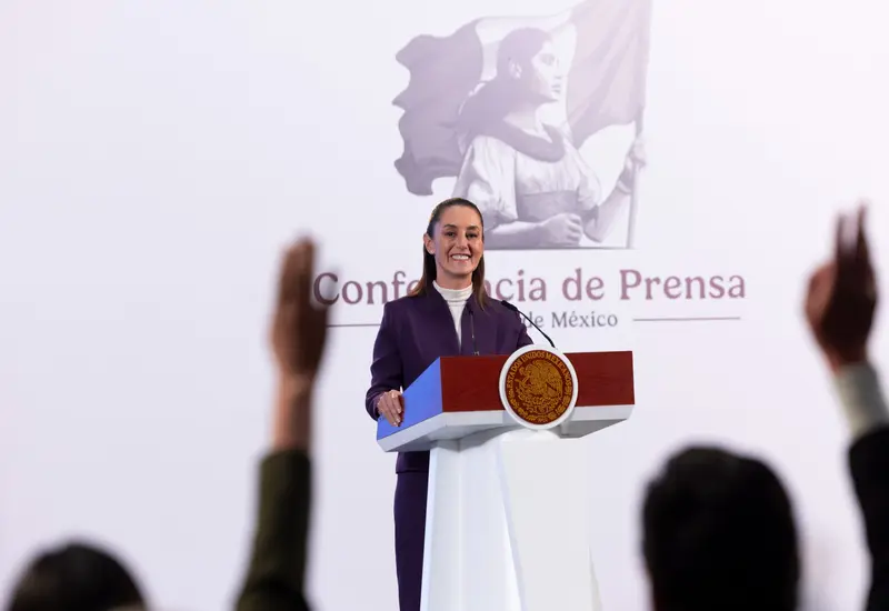 La presidenta Claudia Sheinbaum informó que el Gobierno de México atenderá du- das sobre el registro en los Centros de Conciliación y Registro Laboral.