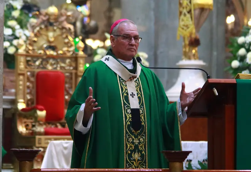 Durante la homilia, el arzobispo hizo un llamado a la  comunidad católica a ser generosa con los herma- nos que necesitan ayuda.