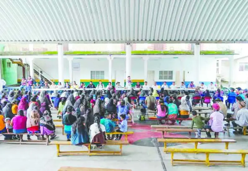 El compromiso no fue cumplido y así la esperanza de los niños y adolescentes se ha ido consumiendo al paso de los días.