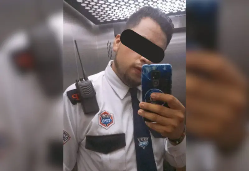 Se pudo establecer que Jesús también laboró como guardia de seguridad de Coppel.