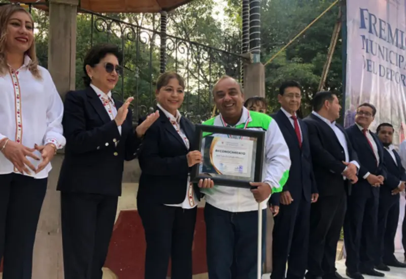 Escobedo Márquez fue galardonado con el Premio Municipal al Deporte en la categoría Adaptado.