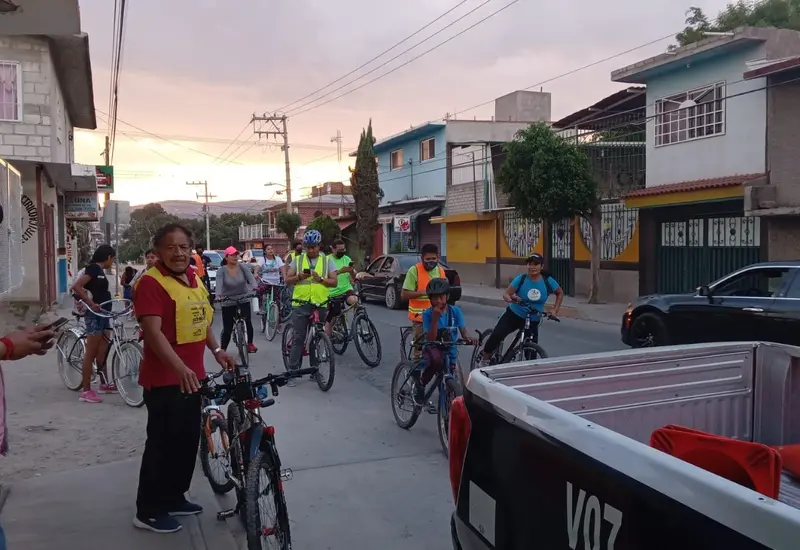 Esta rodada se hace para hacer conciencia sobre el VIH.