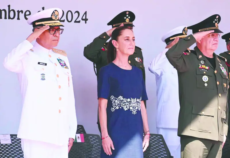 La Presidenta Sheinbaum reiteró que la independencia “no se logra una sola vez, sino que se defiende, se reitera en cada acción y decisión de los mexicanos”.