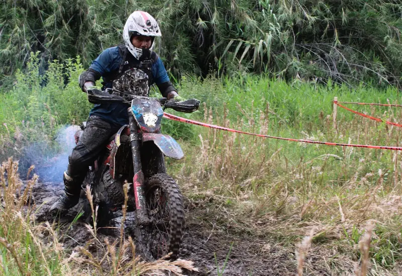 En la pista La Escondida de Ejutla de Crespo se corrió la sexta fecha del Campeonato Estatal de Enduro 2024.
