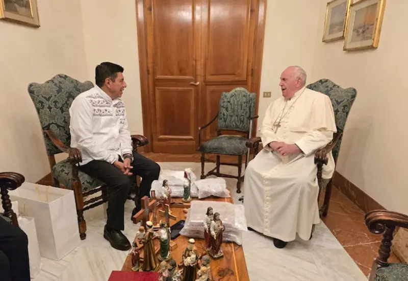 Bendición del Papa Francisco al pueblo de Oaxaca