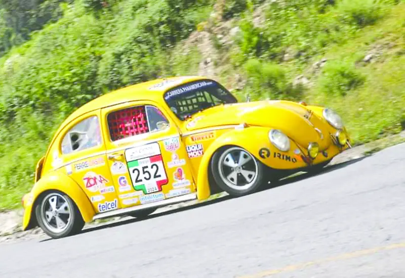 El Vocho Amarillo cumplió en La Carrera Panamericana 2024