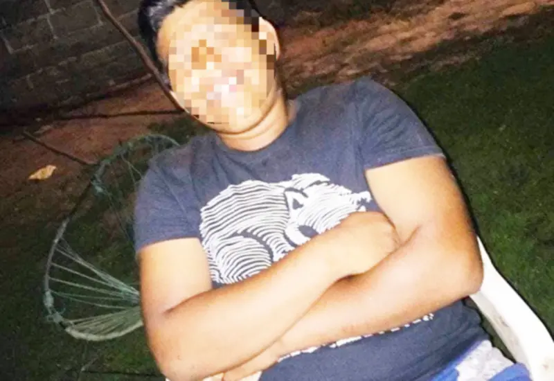 Así era en vida el jovencito José, de 14 años de edad.
