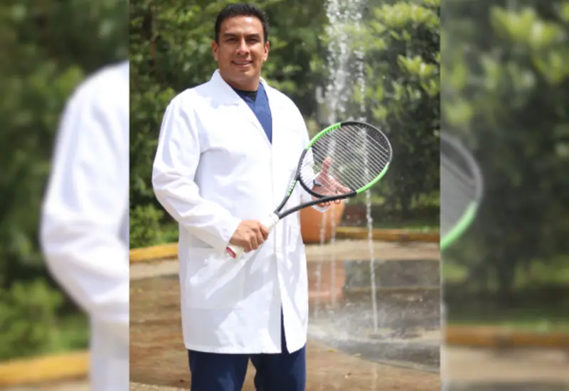 Ángel Bricio Espinosa es el homenajeado del XXXIV Torneo de Tenis Día del Médico 2024.